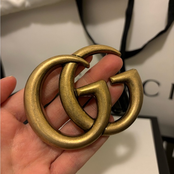 Gucci Wide Marmont Belt - Picture 3 of 5